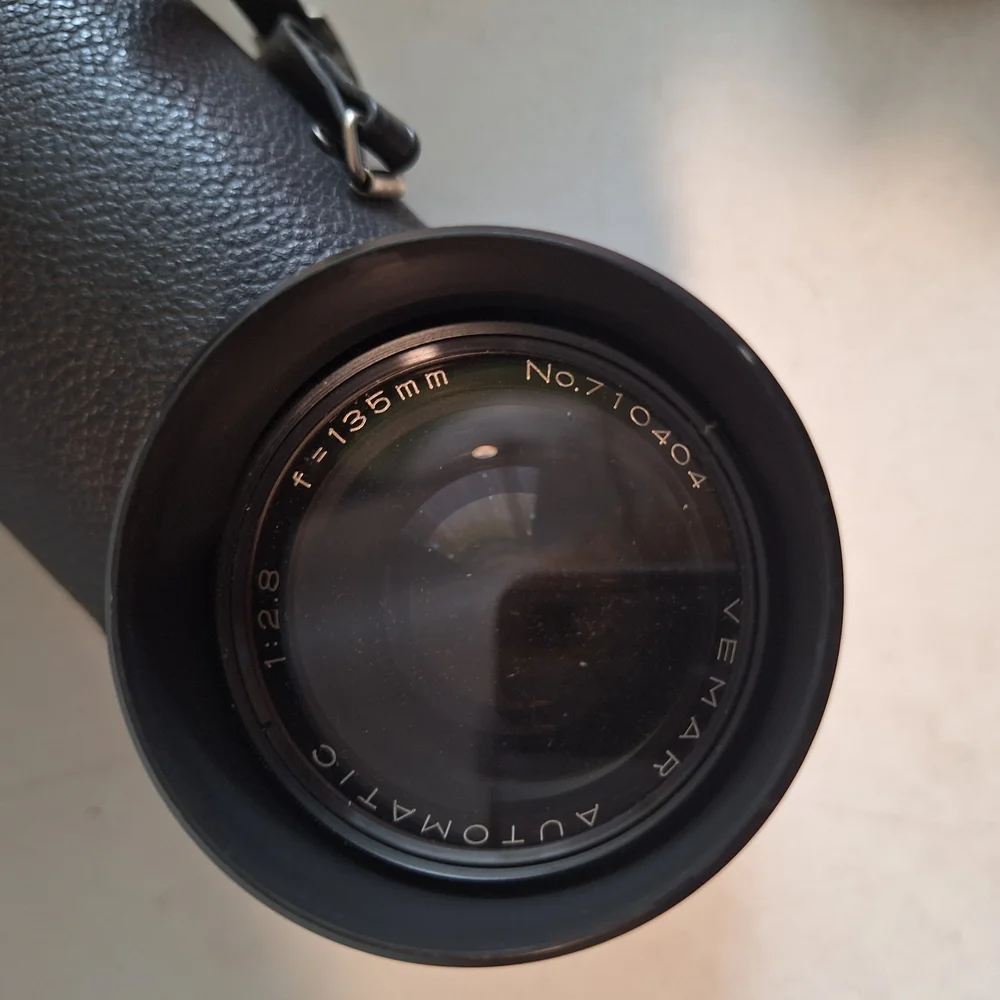 Black Camera Lens with Case